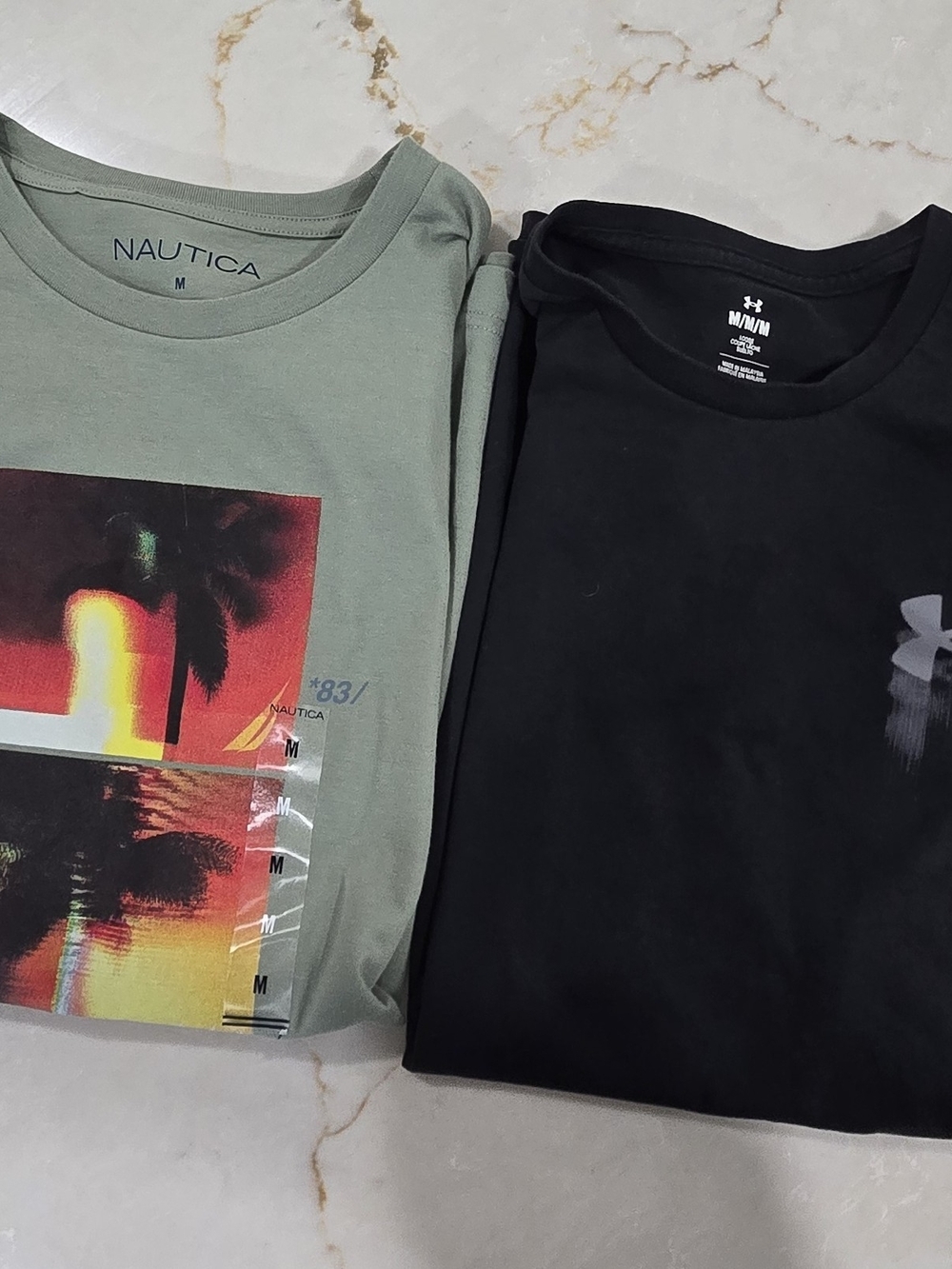 UnderArmoyr Men's Graphic Crew Neck T-Shirts